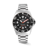 Orologio Lorenz Aquitania 1000 Metri Acciaio Quadrante Nero
