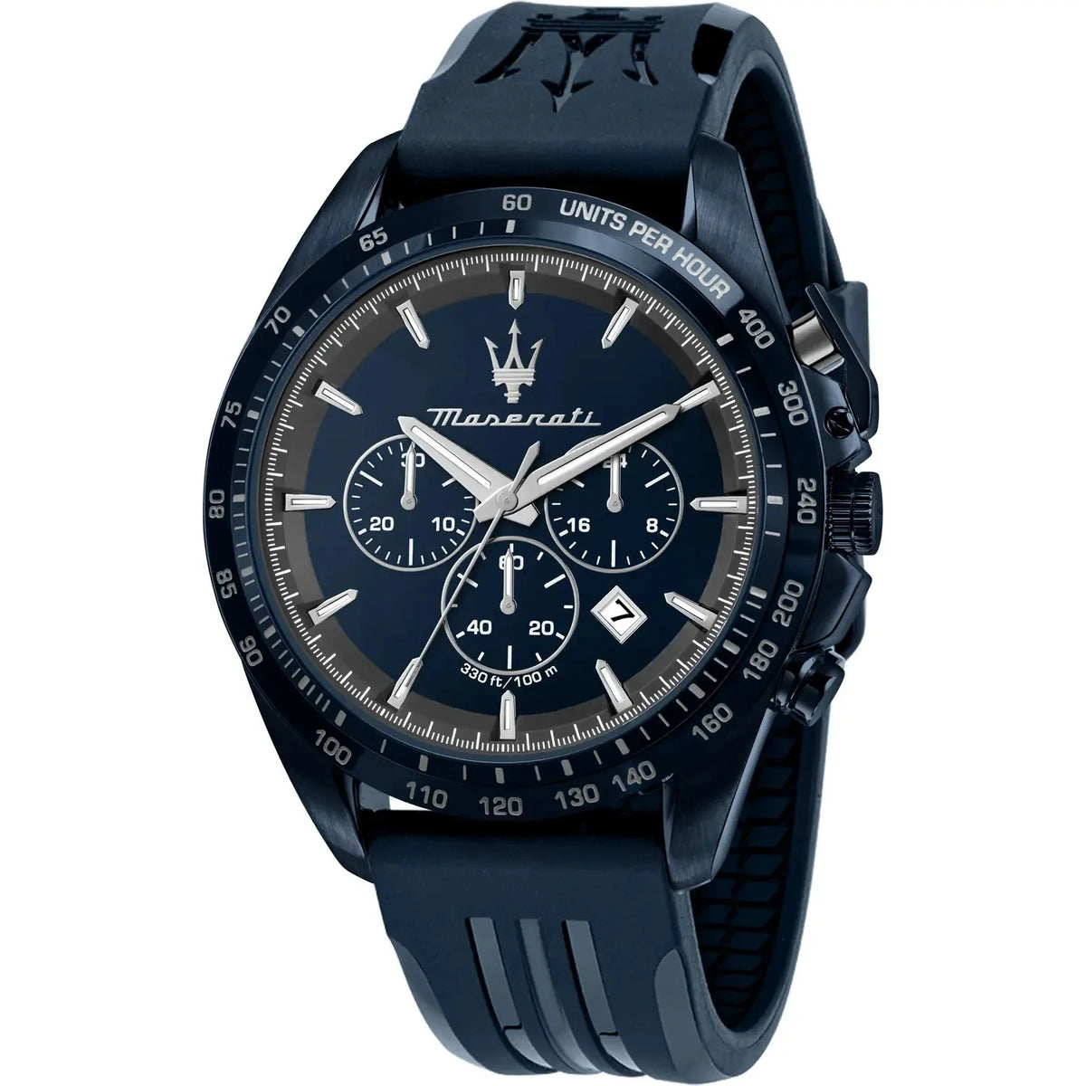 Maserati Traguardo – Cronografo Uomo 45 mm Blue Edition