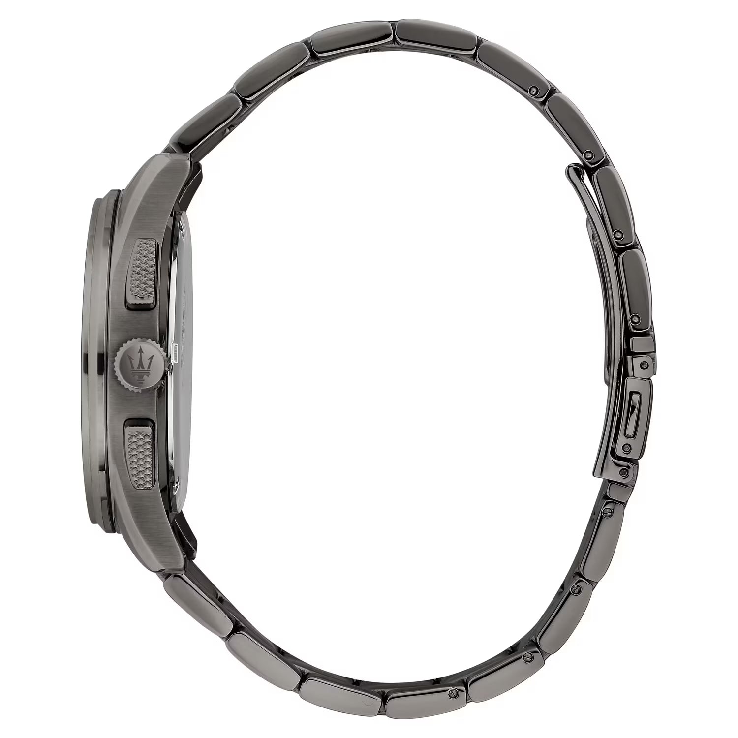 Maserati Dark Edition Sorpasso Cronografo 42 mm Dark Gun con Dettagli Blu