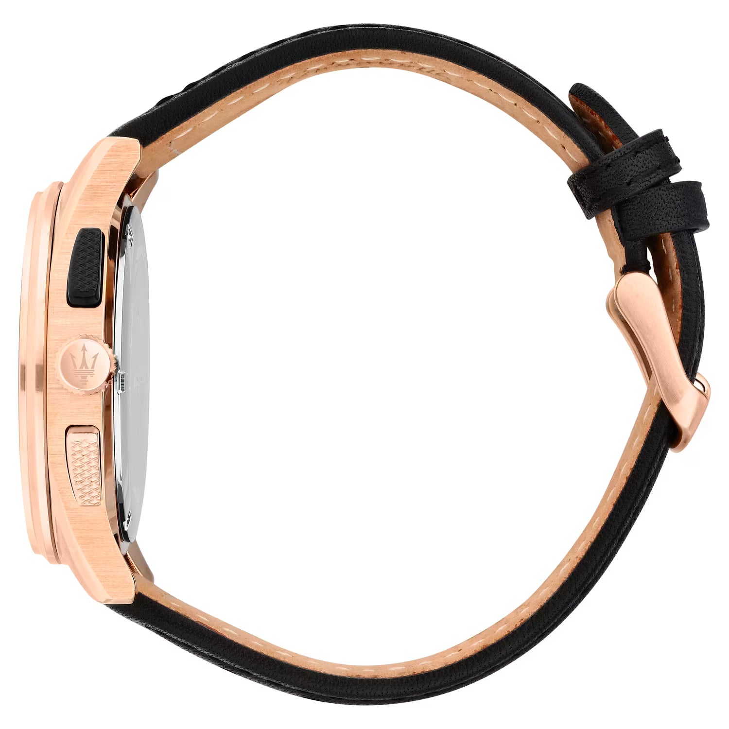 Maserati Sorpasso Cronografo 42 mm Oro Rosa con Quadrante Brown Sunray