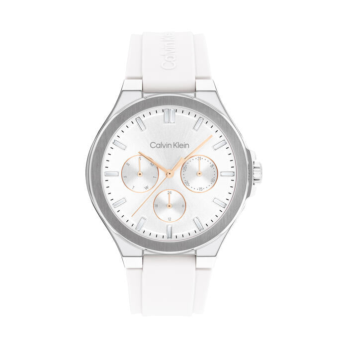 Orologio Calvin Klein Vibrancy Multifunction White