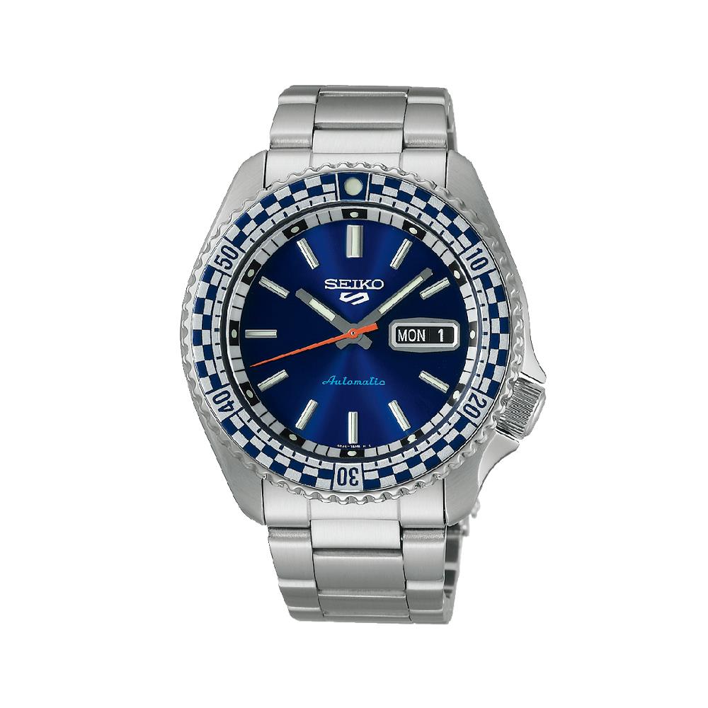 Seiko 5 Sports SRPK65K1 “Checker Flag Blue” Automatico