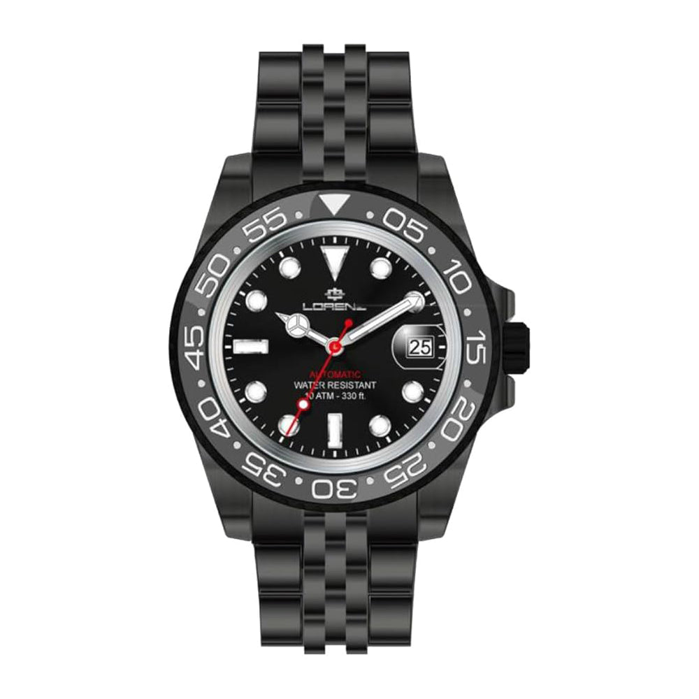 LORENZ DIVER TOTAL BLACK