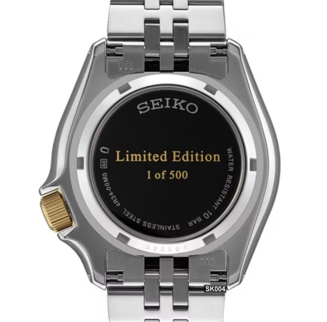 Seiko 5 Sports GMT Limited Edition 500 Pezzi – 70° Anniversario Taiwan Quadrante Oro