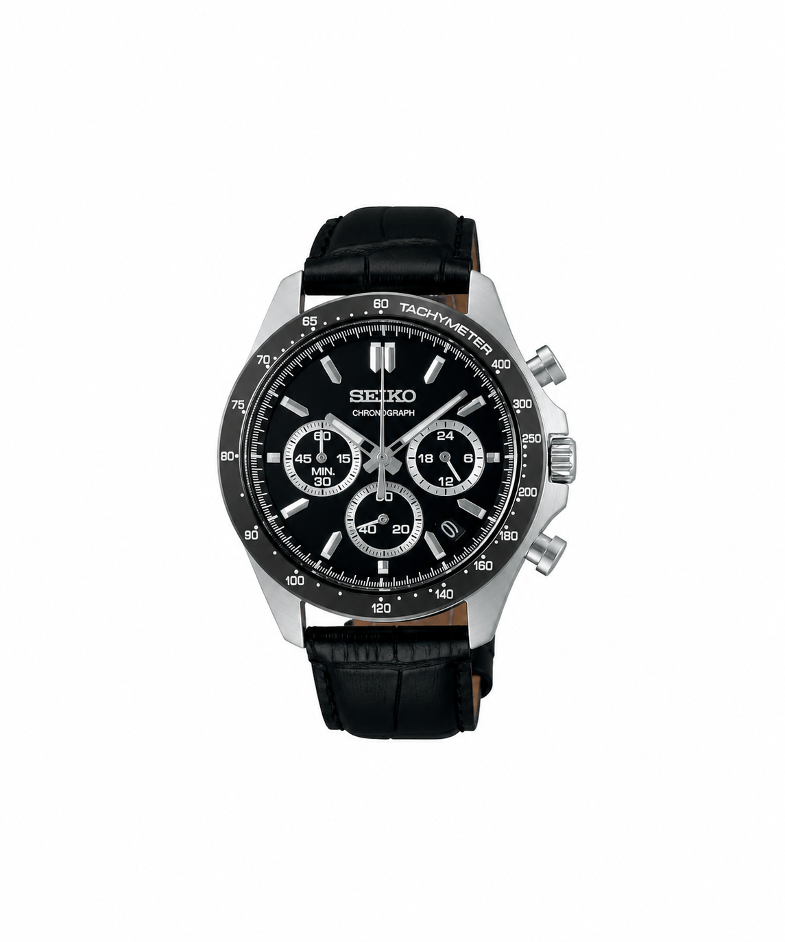 Seiko Selection Spirit SBTR021 Cronografo Quarzo Tachimetro Quadrante Nero