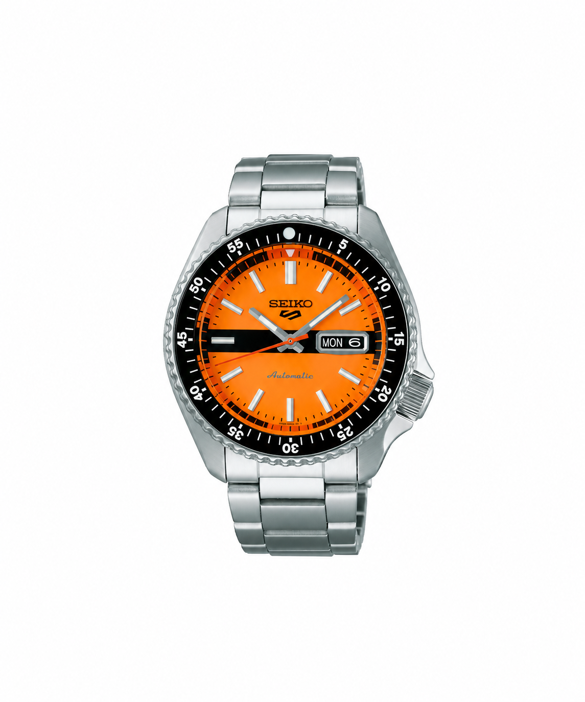 Seiko 5 Sports SRPK11K1 55° Anniversario Special Edition Automatico Quadrante Arancione