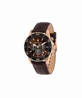 Maserati Competizione R8871600001 – Cronografo Uomo Rose Gold con Cinturino in Pelle