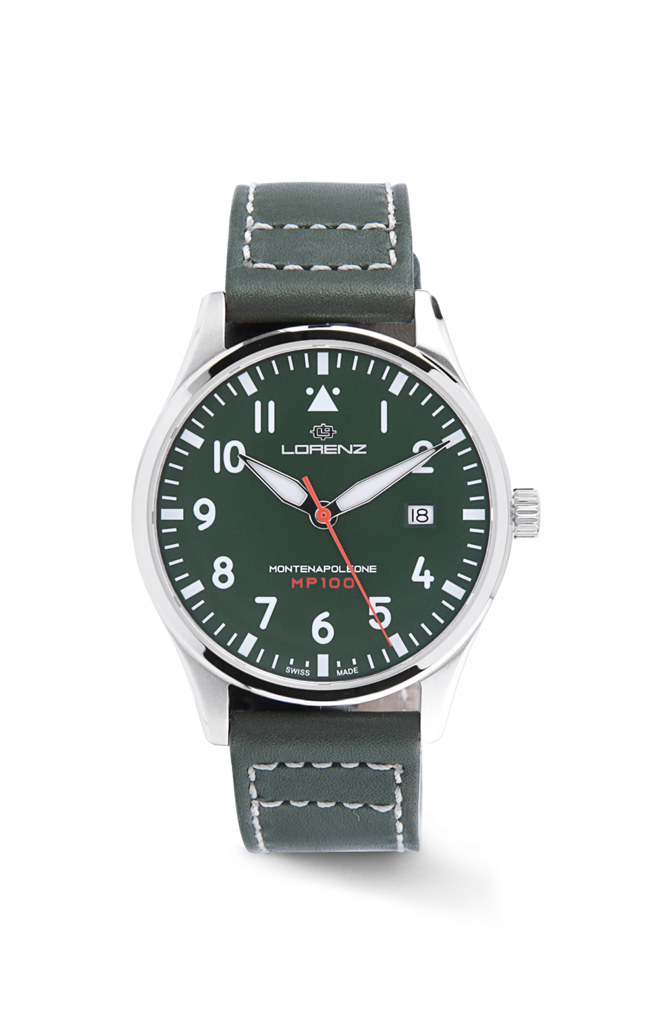 Orologio Lorenz Montenapoleone Quadrante Verde SwissMade