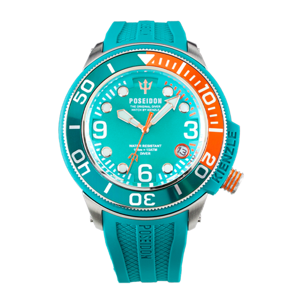 KIENZLE POSEIDON 23 – Orologio Subacqueo 45mm Acciaio | Miyota 2115 15 ATM