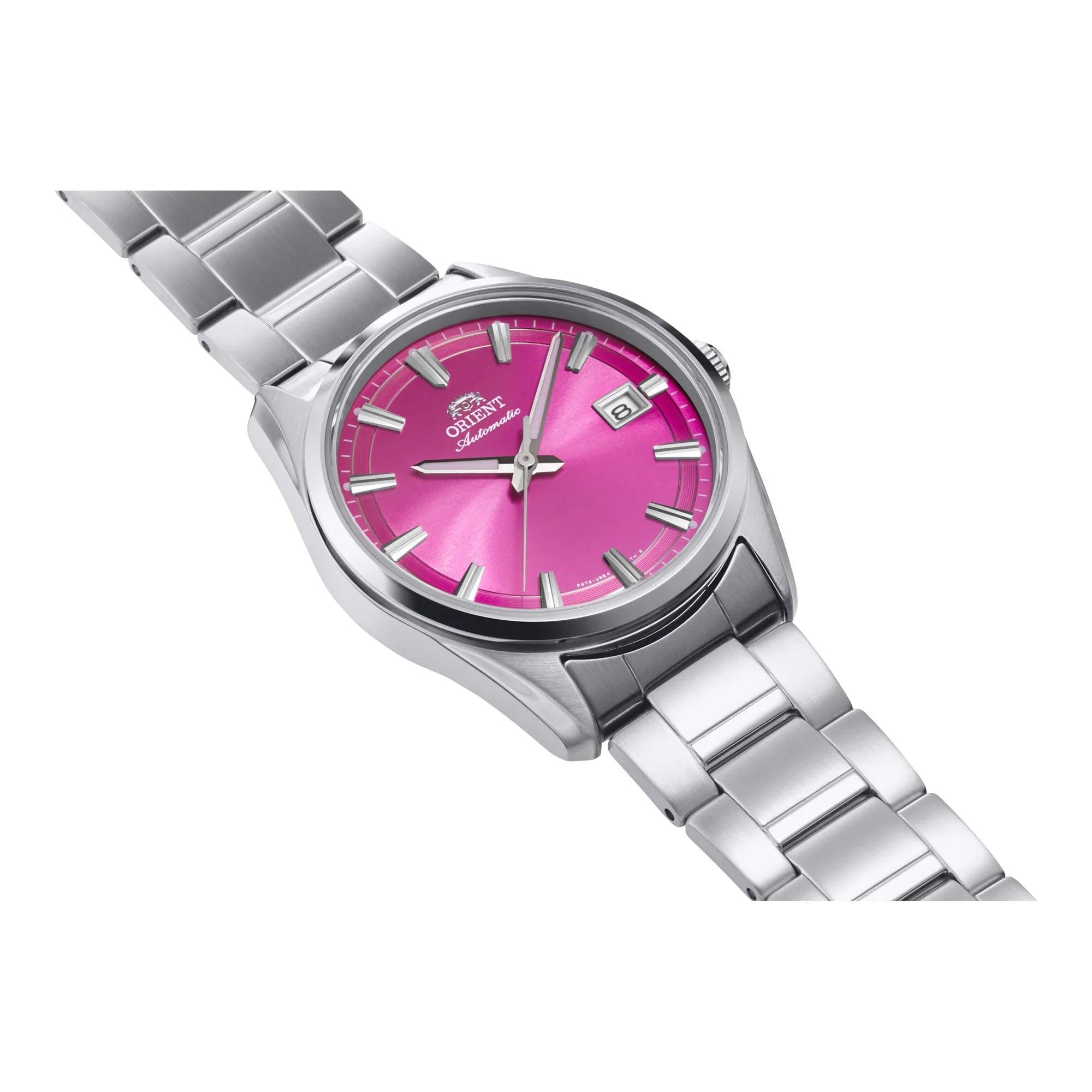Orient Stretto Date Magenta Pink Automatico – Quadrante Fucsia Soleil