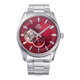 Small Seconds Semi Skeleton Acciaio Rosso