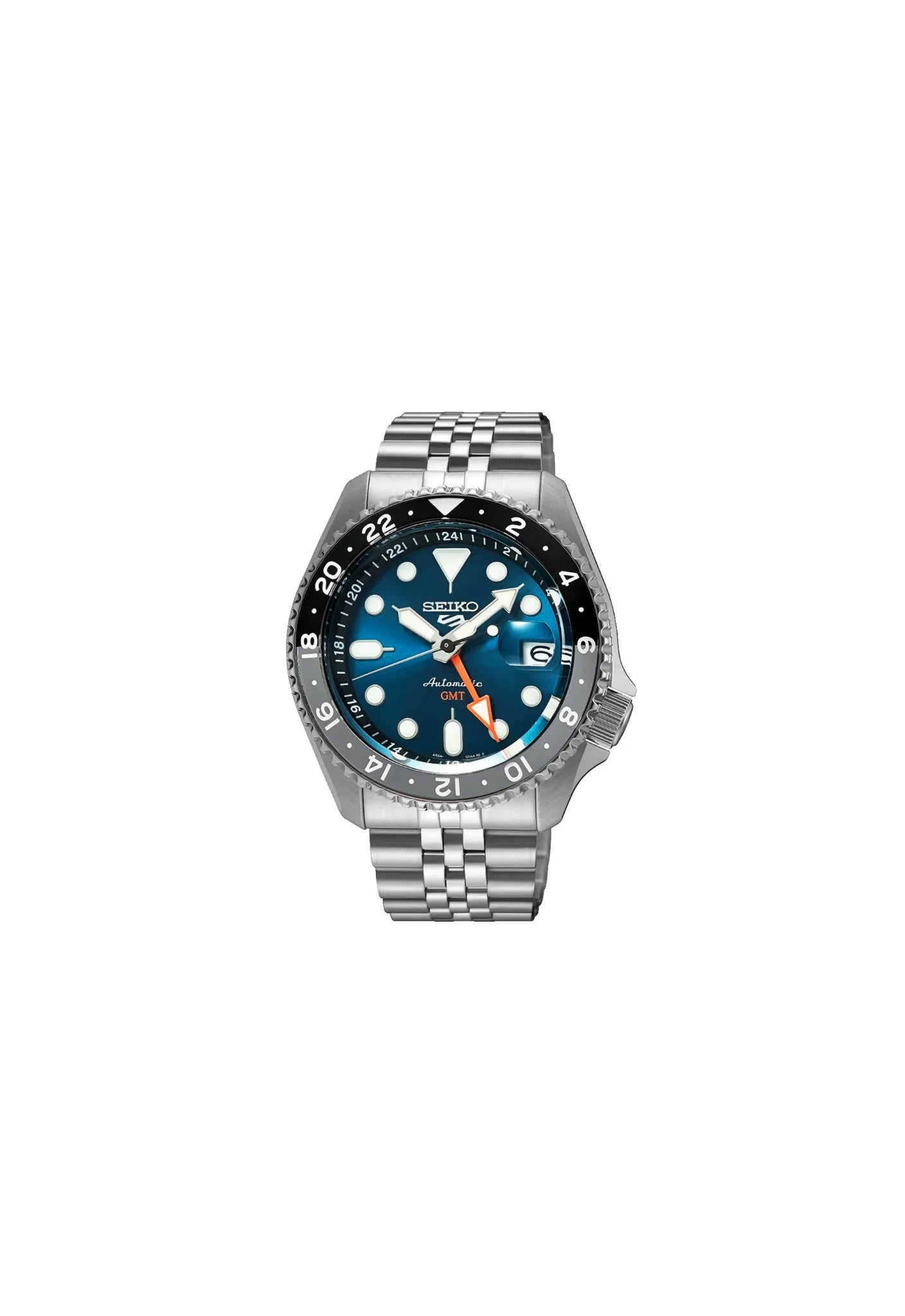 Seiko 5 Sports GMT Velocity Blue Automatico GMT Quadrante Blu 42,5 mm