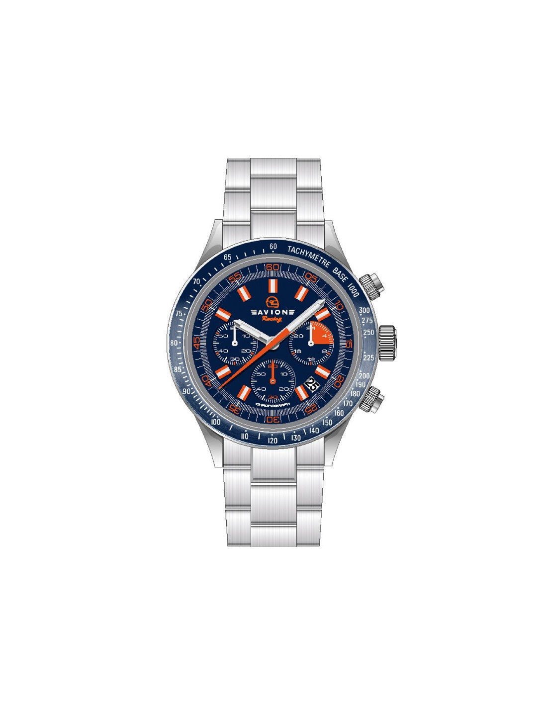Avion - Orologio Uomo Racing cronografo blu