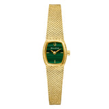 Bulova Lady Gold con Quadrante in Malachite Verde