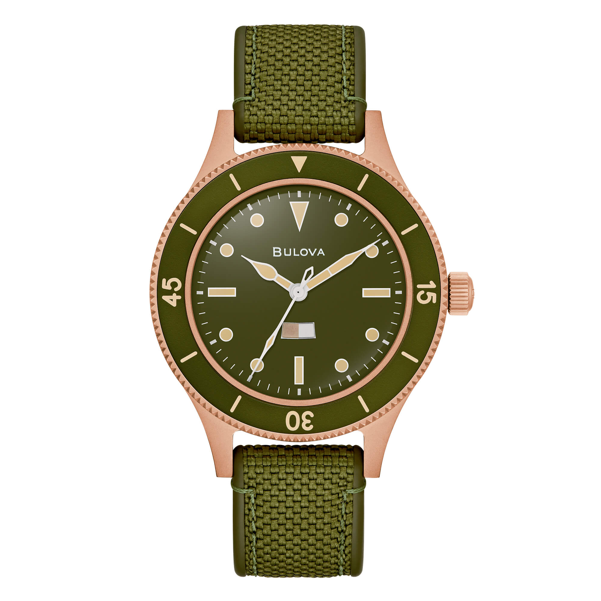 Orologio Bulova MIL-SHIPS Bronze 150° Anniversario 98A324 Automatico