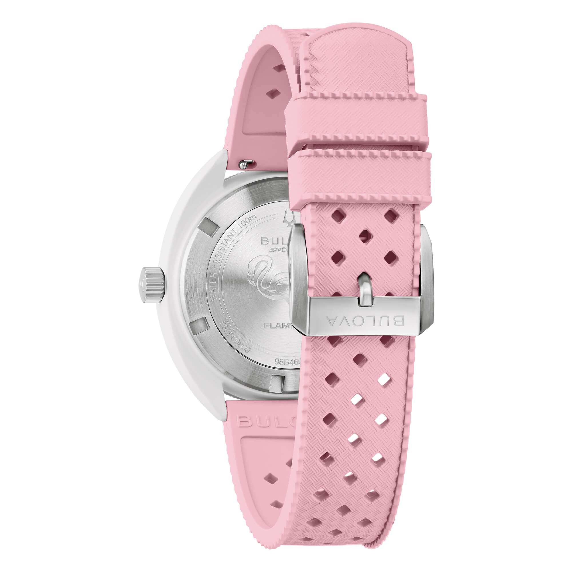 Orologio Bulova Snorkel Caucciù Rosa
