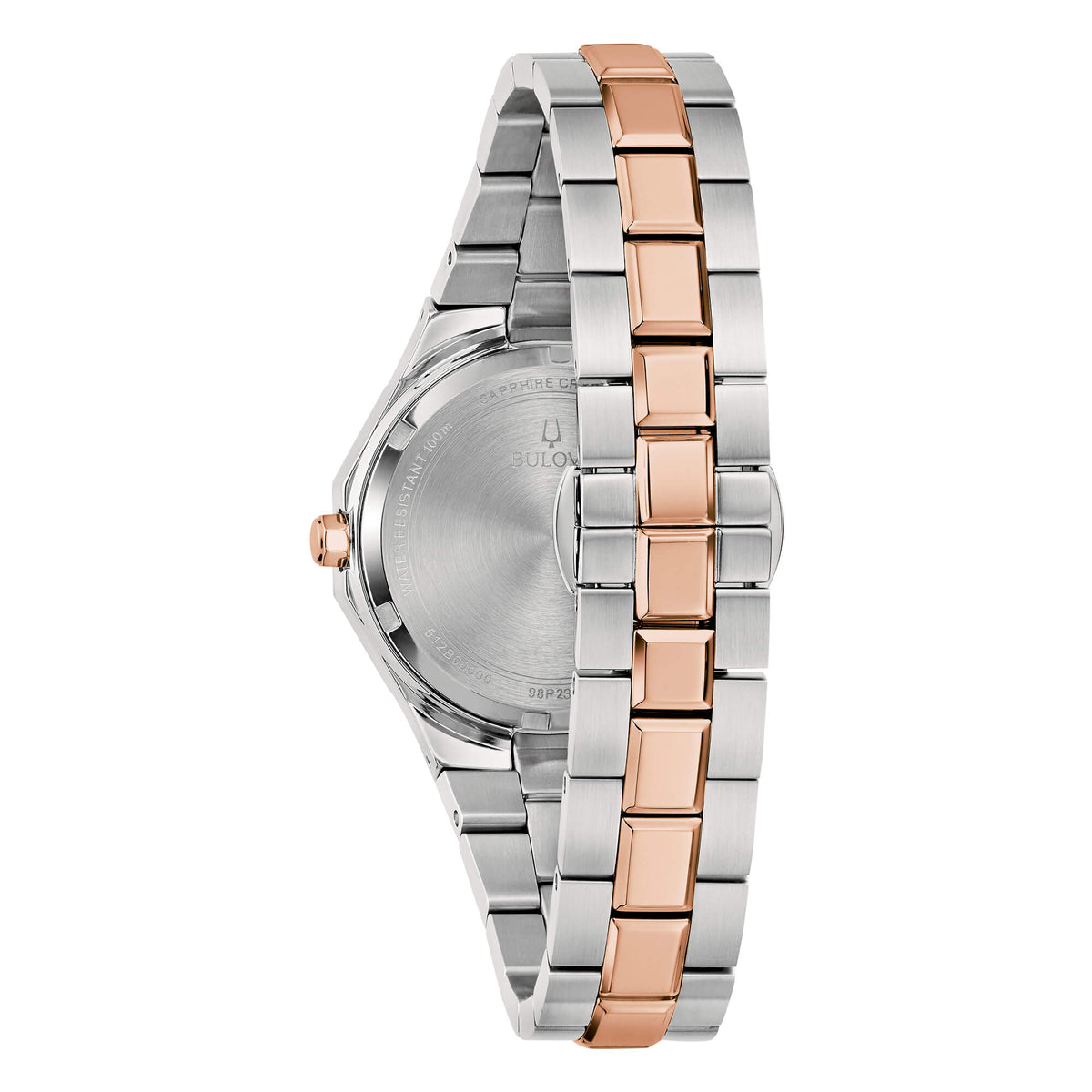 Orologio Bulova Lady Octagon Bicolore Diamanti