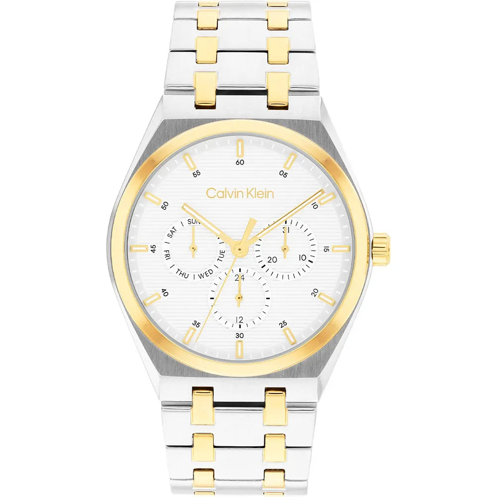 Orologio Calvin Klein Motion Bicolore White Dial