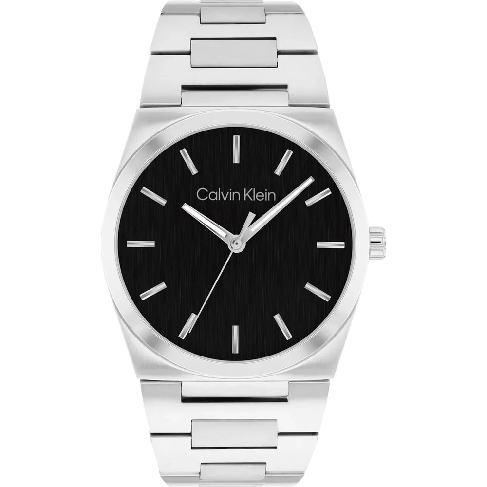 Calvin Klein Empower Silver Black Dial