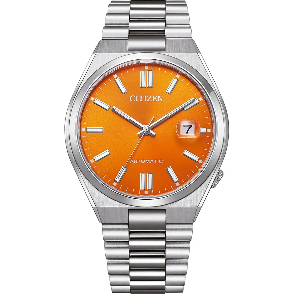 Orologio Citizen Tsuyosa Quadrante Arancio Corallo