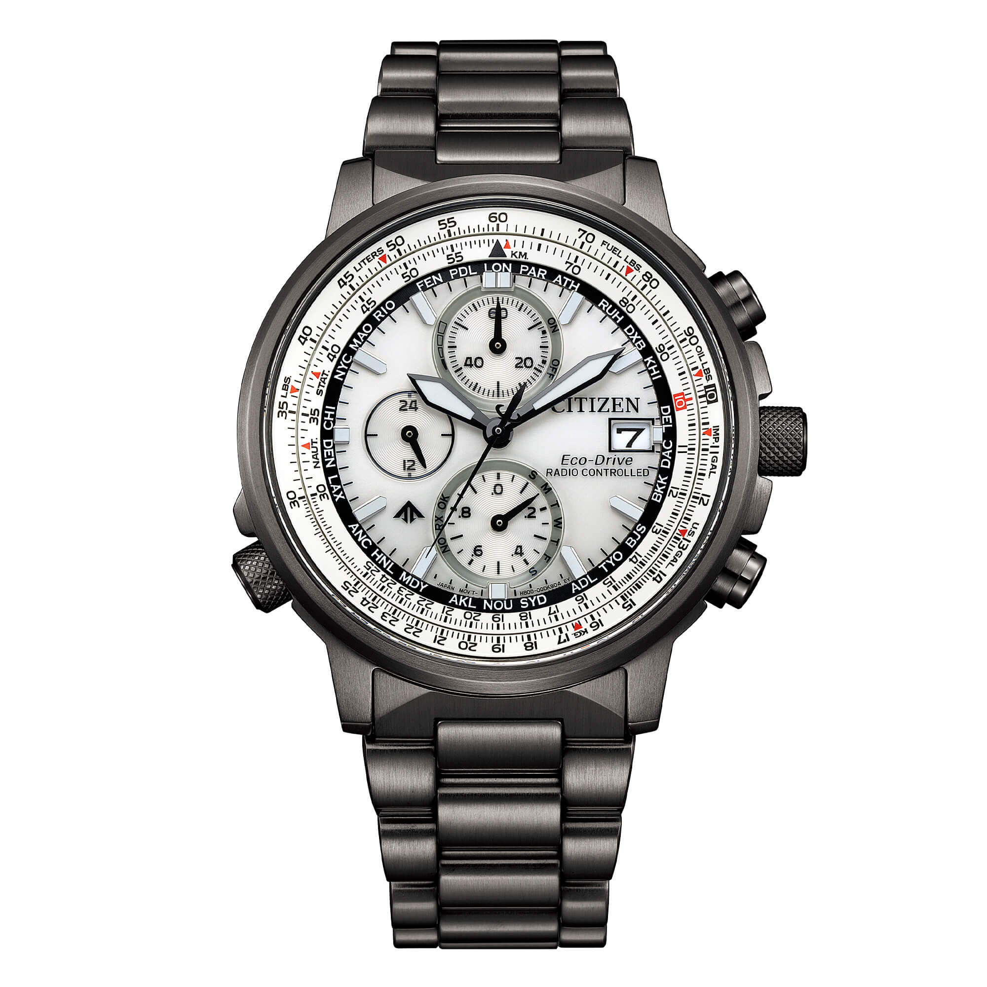 Crono Pilot Acciaio 41mm