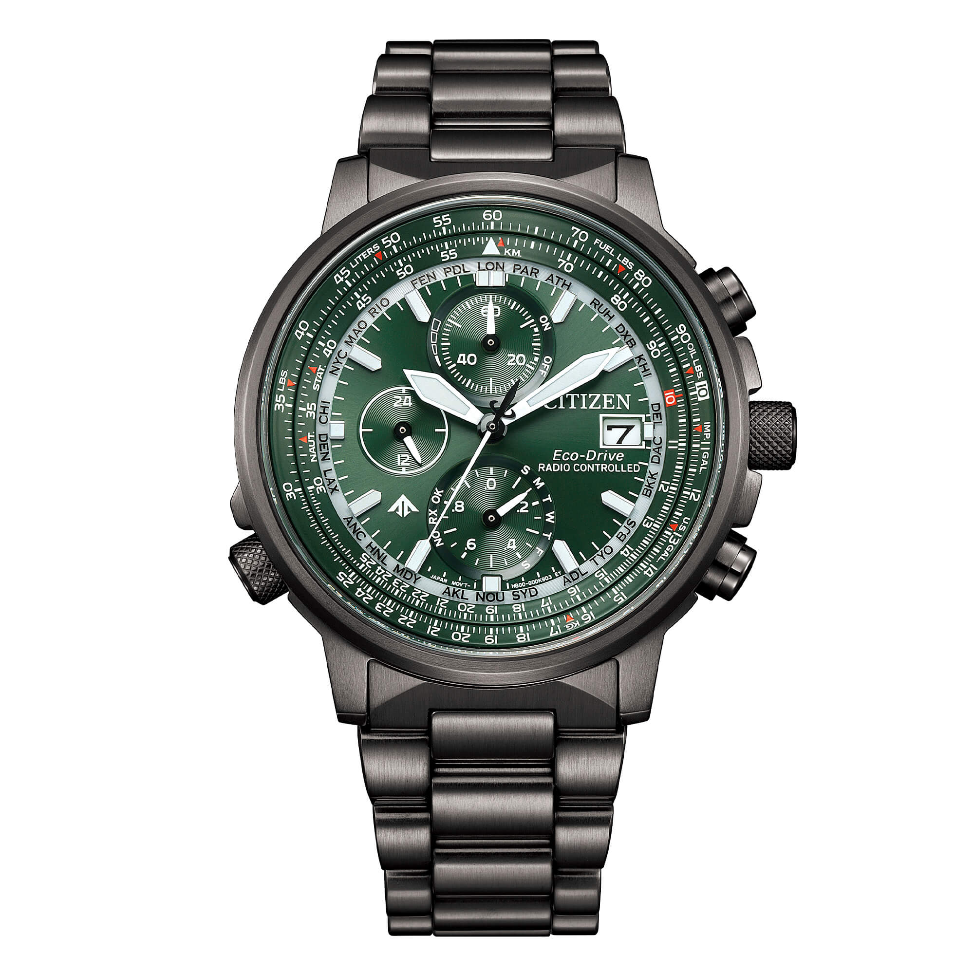 Crono Pilot Acciaio 41mm