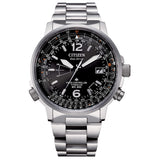 Citizen Pilot Super Titanio Radiocontrollato Eco-Drive Black