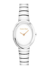 Orologio Donna Calvin Klein Twisted Bezel Silver