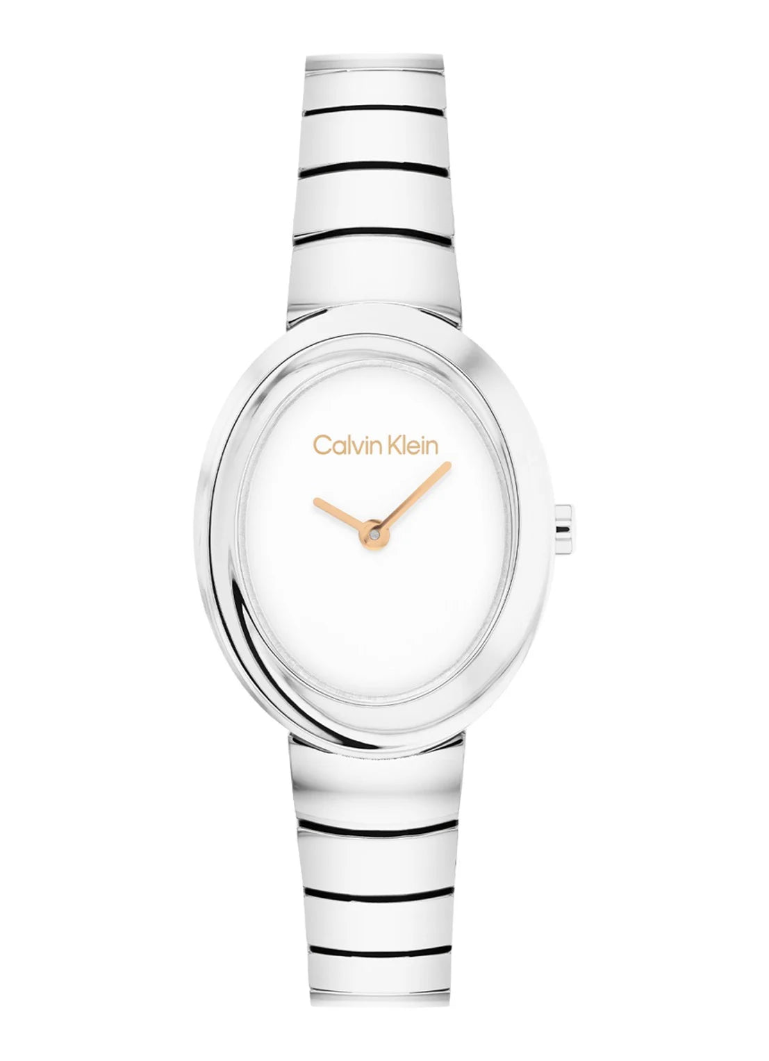 Orologio Donna Calvin Klein Twisted Bezel Silver