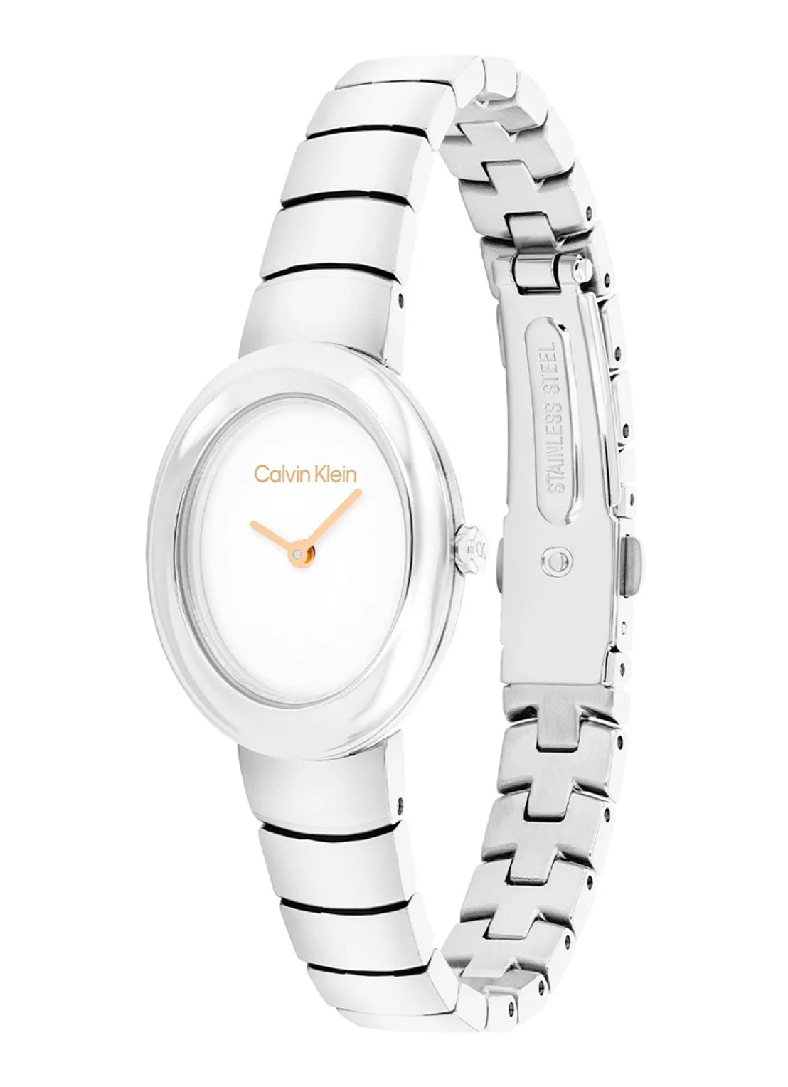 Orologio Donna Calvin Klein Twisted Bezel Silver