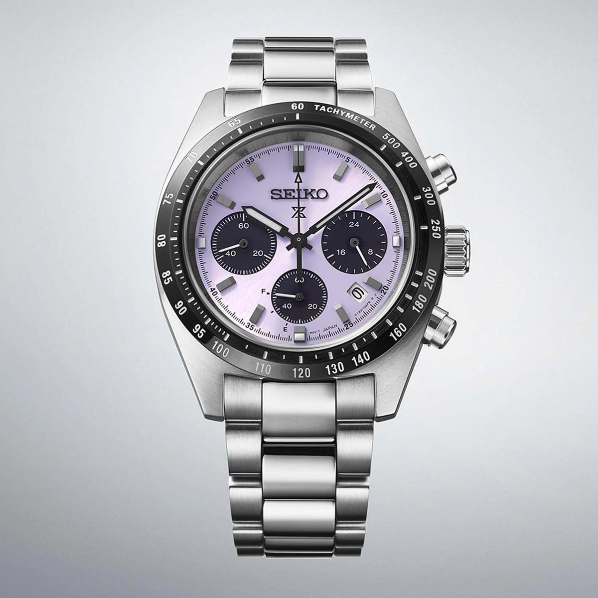 Orologio Seiko Prospex Speedtimer Solar Cronografo Viola