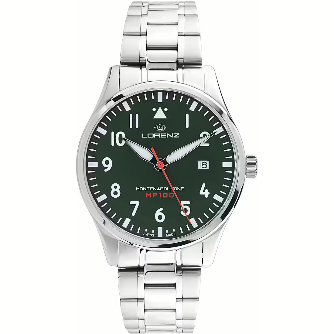 Orologio Lorenz Montenapoleone Quadrante Verde SwissMade