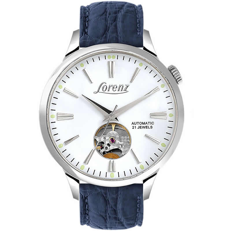 Orologio Lorenz Anniversary Automatico Pelle Blu 030224AA