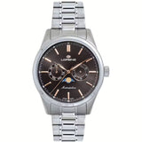 Lorenz 090009CC Fasi Lunari – Acciaio e Quadrante Antracite