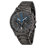 Maserati Dark Edition Sorpasso Cronografo 42 mm Dark Gun con Dettagli Blu
