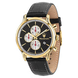 Orologio Maserati Epoca Cronografo Nero e Oro