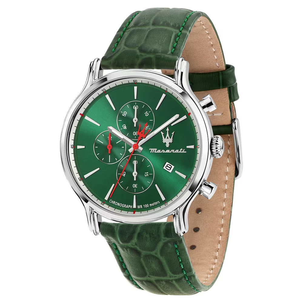 Orologio Maserati Epoca Cronografo Verde