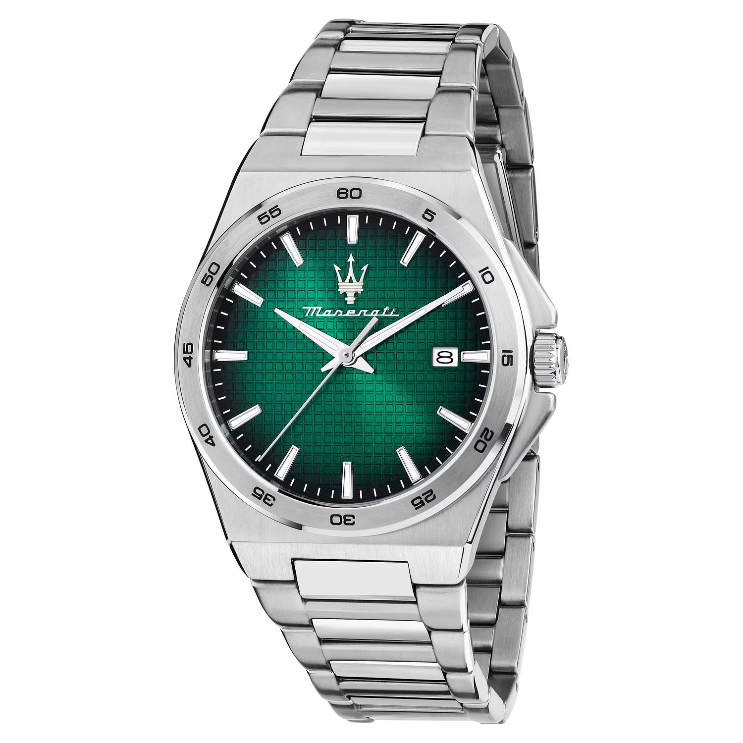 Maserati Velocità Slim 40 mm Quadrante Verde con Bracciale Acciaio