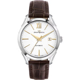 OROLOGIO UOMO PHILIP WATCH AUTOMATICO PELLE MARRONE