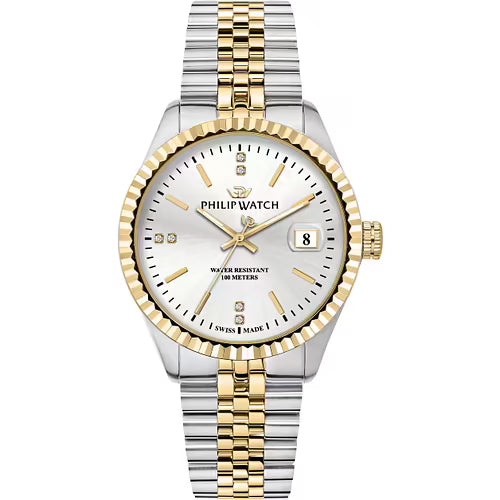 Philip Watch Caribe  – Swiss Made Bicolore con Diamanti