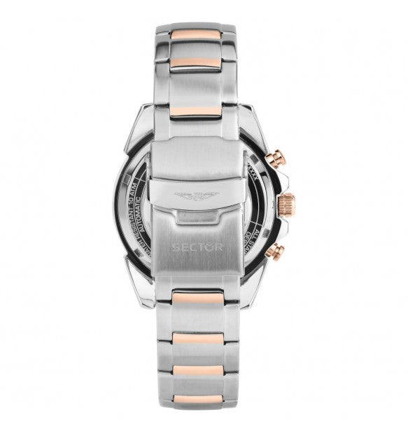 Sector 450 Chronograph Black & Rose Gold