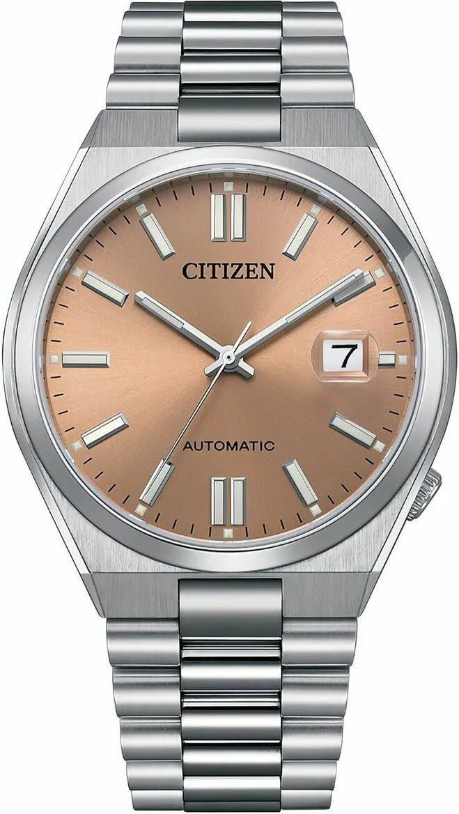 Citizen Tsuyosa Salmon Acciaio