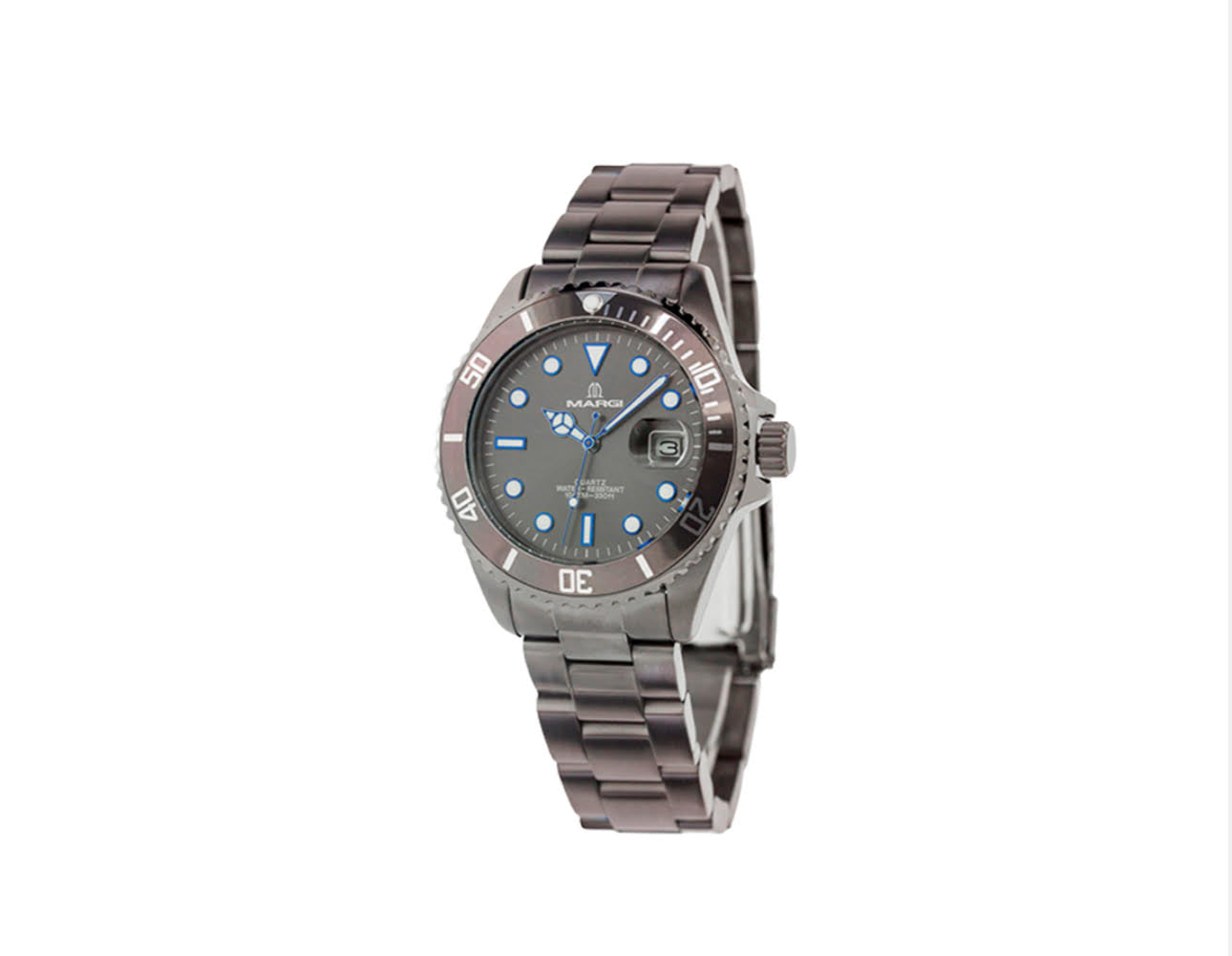 Orologio Margi Acciaio Grigio Scuro