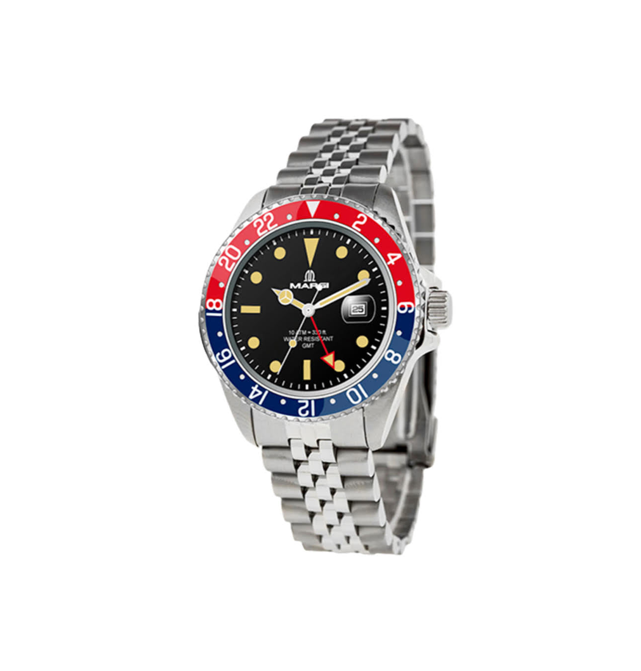 Orologio Margi Ghiera Rosso e Blu Quarzo